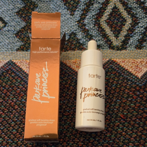 TARTE PARK AVE PRINCESS GRADUAL TANNING DROPS NIB - Picture 2 of 2